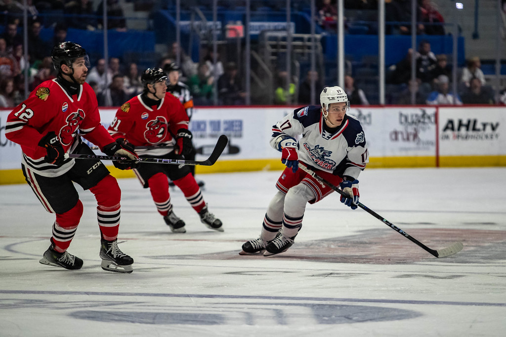 Blade Jenkins of the Hartford Wolf Pack, 12/7/24.